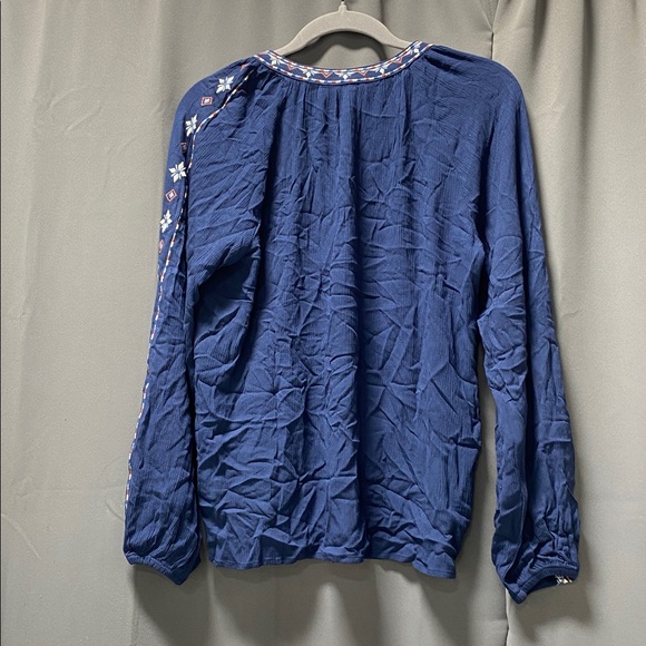 MARKET & SPRUCE Indy Embroidery Blouse - M - Picture 6 of 10